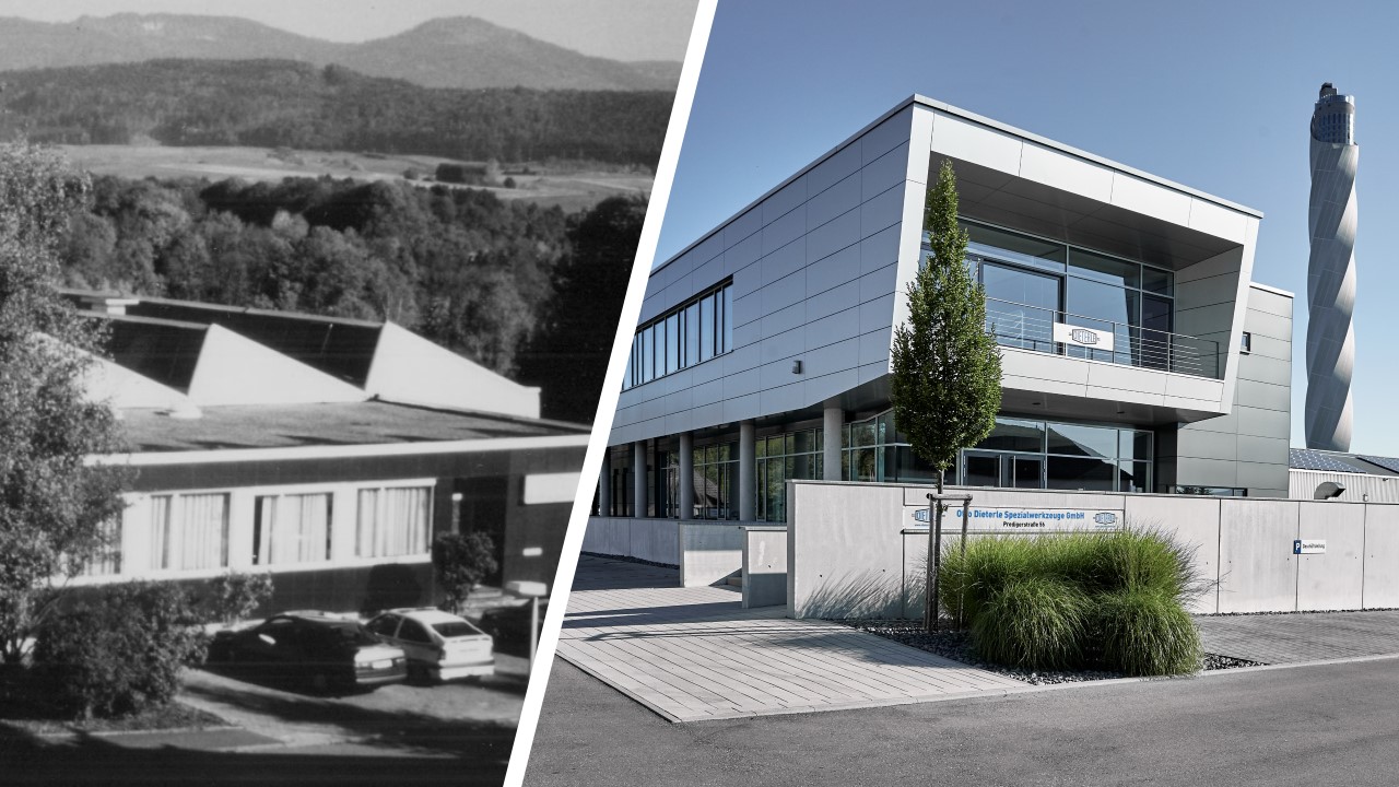 Company building - Then & Now