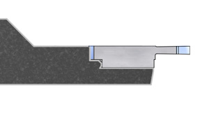 Gegenspindelhalter SSXA-GS-F08
