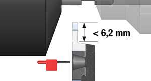 Gegenspindelhalter SSXA-GS-T06