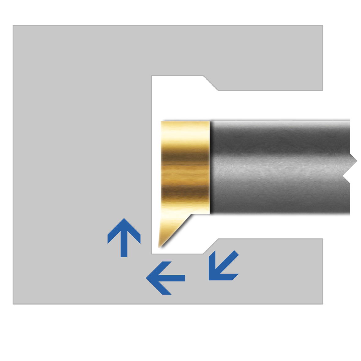 Drehwerkzeuge zum Ausdrehen, Innenfreistechen und Kopieren