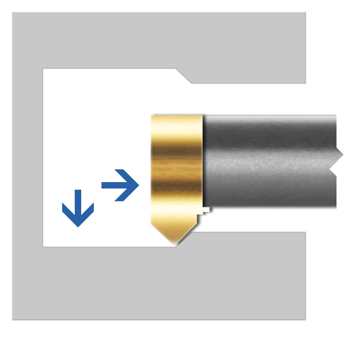 Drehwerkzeuge zum Fasen und Ausdrehen