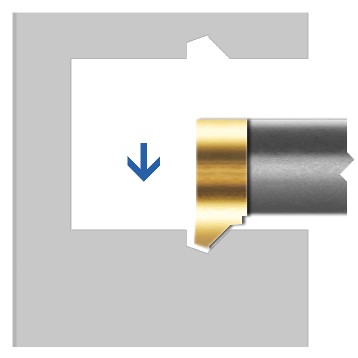 Drehwerkzeuge zum Vorstechen und Fasen