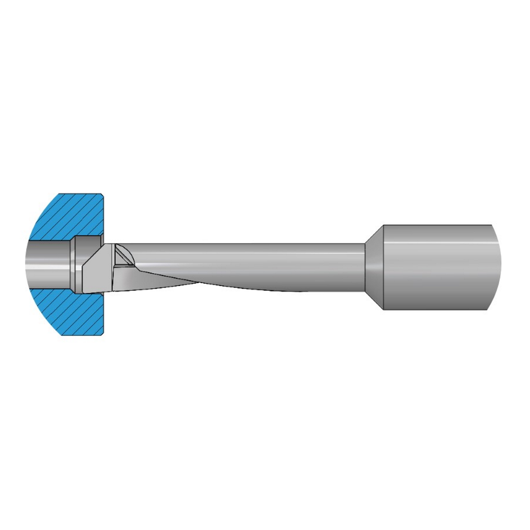 MFE-DC Bohren und Ausdrehen ab Ø 2,7mm
