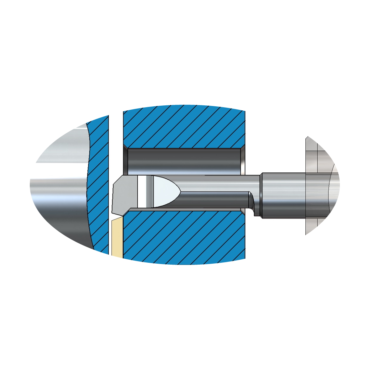 MFE-R-45° Einstechen ab Ø 2,0mm