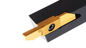 Turning tools for Swiss type machines